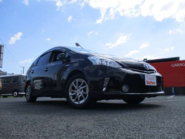 トヨタ プリウスΑ １．８ Ｓ チューン ブラック H25年 (関東) 99