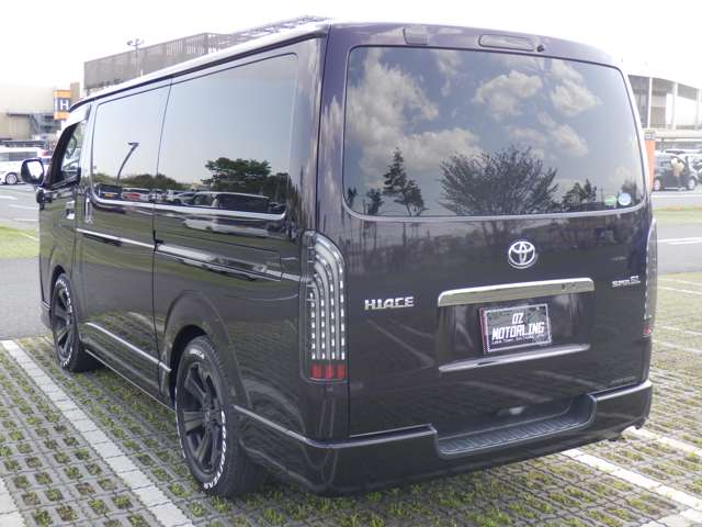 トヨタ ハイエースバン ２．０ スーパーＧＬ ダークプライム ロングボディ H29年 (関東) 99