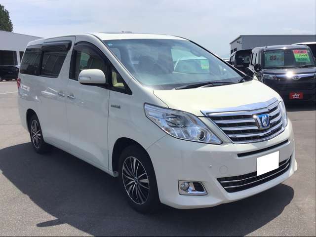 トヨタ アルファード　ハイブリッド ２．４ Ｘ ４ＷＤ H25年 (東北) 99