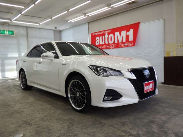 トヨタ クラウン　ハイブリッド ハイブリッド ２．５ Ｓ ＦＯＵＲ ４ＷＤ H28年 (東北) 99