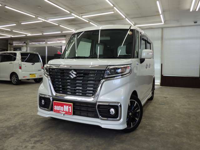 スズキ スペーシア ６６０ カスタム ハイブリッド ＸＳターボ ４ＷＤ H30年 (東北) 99