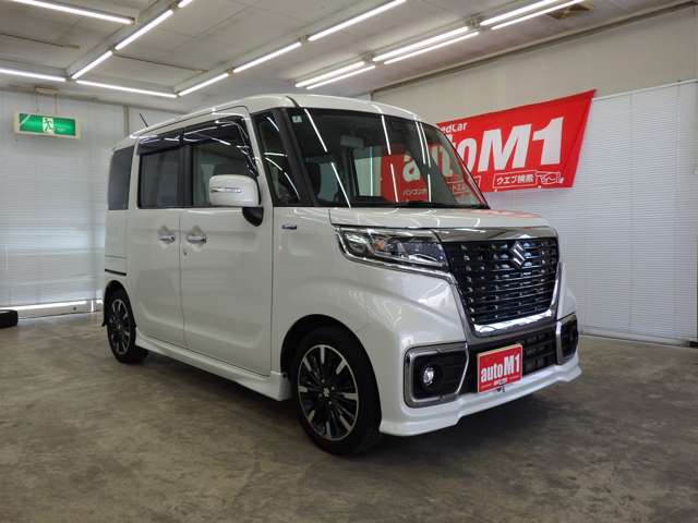 スズキ スペーシア ６６０ カスタム ハイブリッド ＸＳターボ ４ＷＤ H30年 (東北) 99