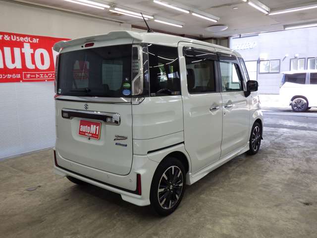 スズキ スペーシア ６６０ カスタム ハイブリッド ＸＳターボ ４ＷＤ H30年 (東北) 99