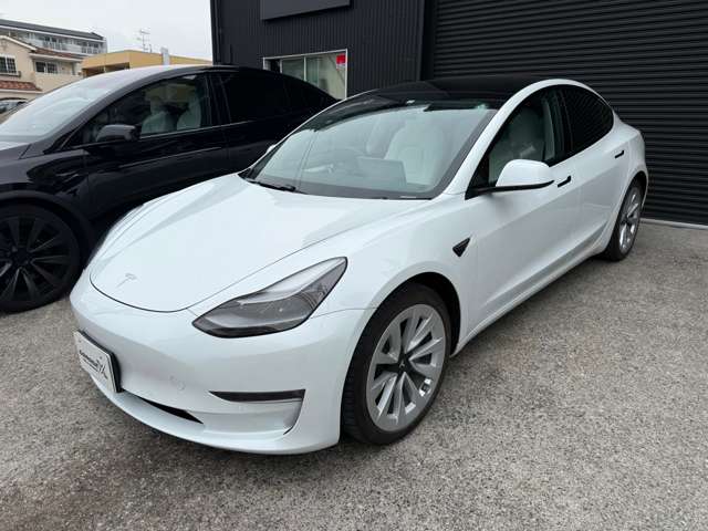 テスラ モデル３ ロングレンジ ＡＷＤ 白内装 R3年 (東海) 99
