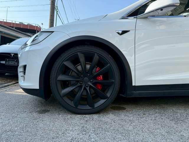 テスラ モデルＸ ＲＡＶＥＮ パフォーマンス ＡＷＤ 白内装 ６人乗リ R1年 (東海) 99