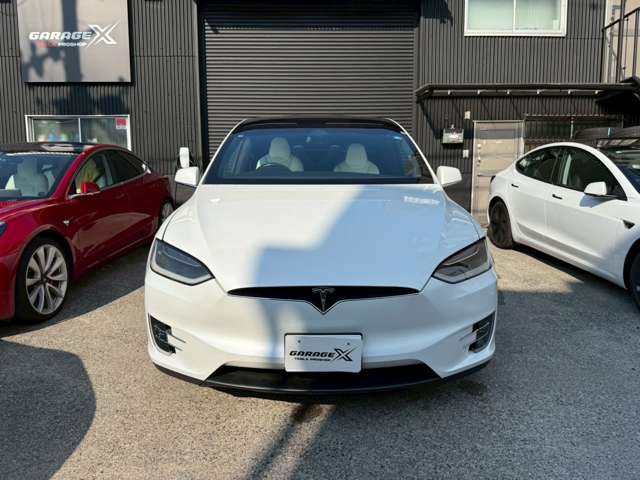 テスラ モデルＸ ＲＡＶＥＮ パフォーマンス ＡＷＤ 白内装 ６人乗リ R1年 (東海) 99