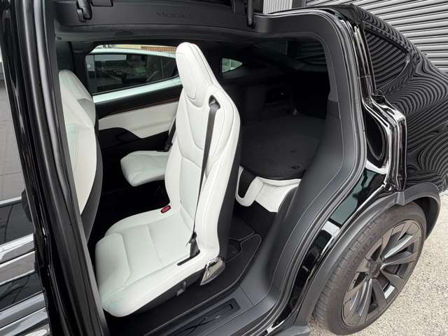 テスラ モデルＸ ロングレンジ ＡＷＤ 白内装 ６人乗リ R5年 (東海) 99