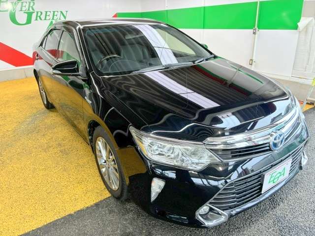 トヨタ カムリ　ハイブリッド ２．５ Ｇパッケージ プレミアムブラック H28年 (関東) 99