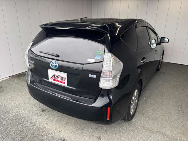 トヨタ プリウスΑ １．８ Ｓ チューン ブラック H26年 (東北) 99