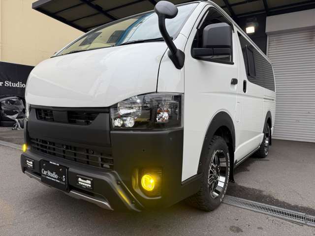 トヨタ ハイエースバン ２．８ スーパーＧＬ ダークプライムＩＩ ロングボディ ディーゼルターボ ４ＷＤ R3年 (近畿) 99