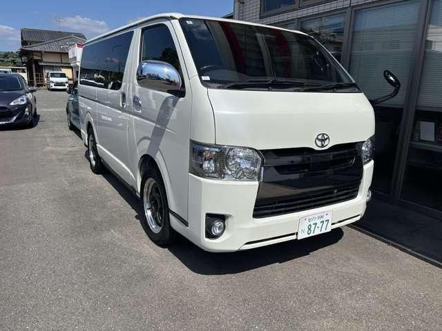 トヨタ ハイエースバン ２．８ スーパーＧＬ ダークプライムＩＩ ロングボディ ディーゼルターボ R1年 (九州・沖縄) 99