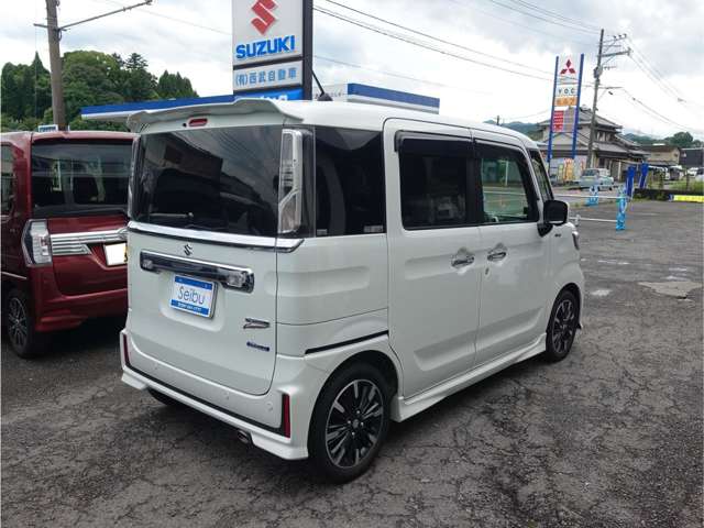 スズキ スペーシア ６６０ カスタム ハイブリッド ＸＳターボ R1年 () 99
