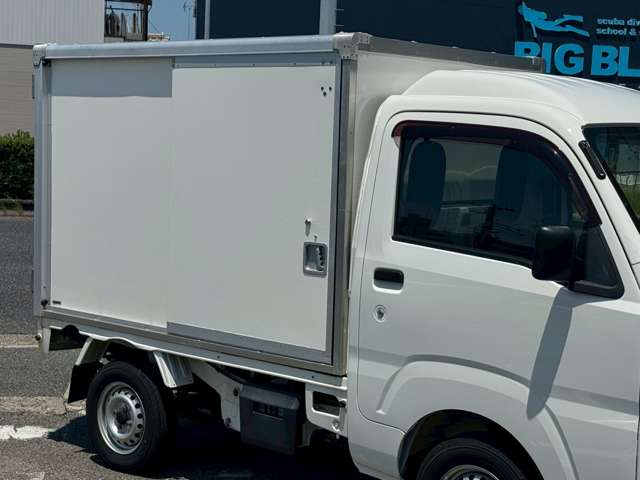 ダイハツ ハイゼットトラック ６６０ カラー鋼板簡易保冷車 ハイルーフ H27年 () 99