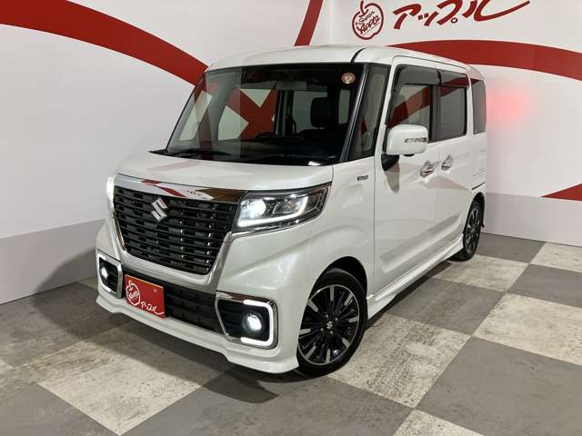 スズキ スペーシア ６６０ カスタム ハイブリッド ＸＳターボ ４ＷＤ H30年 (東北) 99