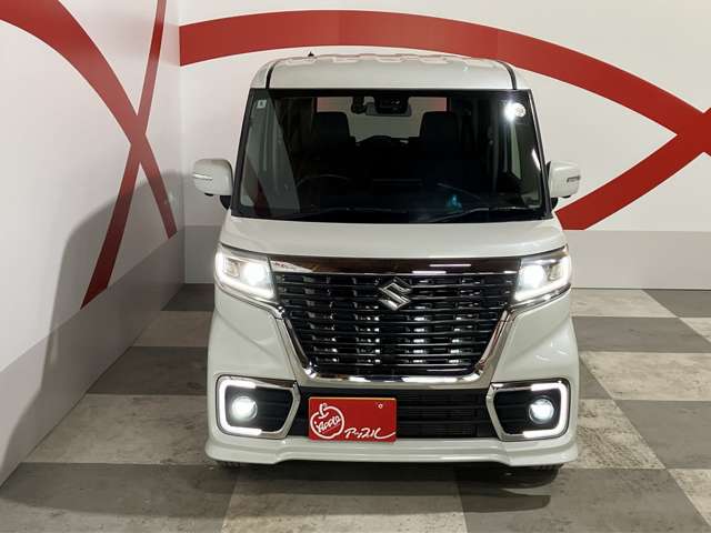 スズキ スペーシア ６６０ カスタム ハイブリッド ＸＳターボ ４ＷＤ H30年 (東北) 99