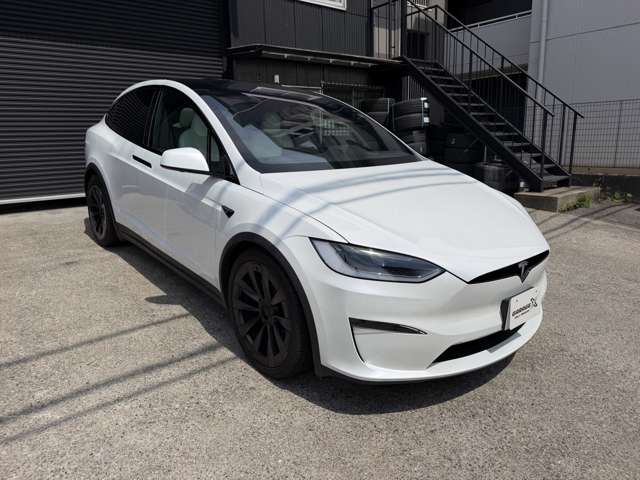 テスラ モデルＸ ロングレンジ ＡＷＤ 白内装 ７人乗リ R6年 (東海) 99