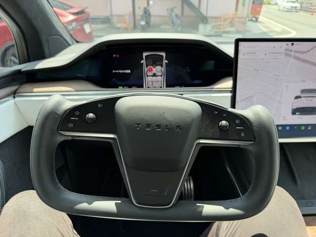 テスラ モデルＸ ロングレンジ ＡＷＤ 白内装 ７人乗リ R6年 (東海) 99