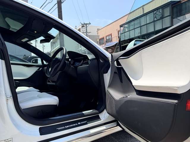 テスラ モデルＳ ＲＡＶＥＮ ロングレンジ 白内装 R2年 (東海) 99