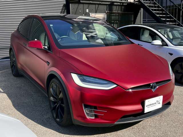 テスラ モデルＸ ＲＡＶＥＮロングレンジプラス ６人乗リ R2年 (東海) 99