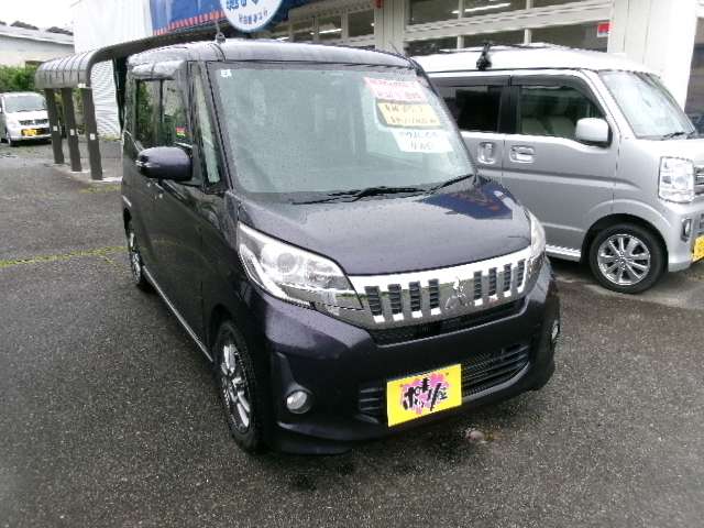 三菱 ｅＫスペース ６６０ カスタム Ｔ ４ＷＤ H26年 () 99