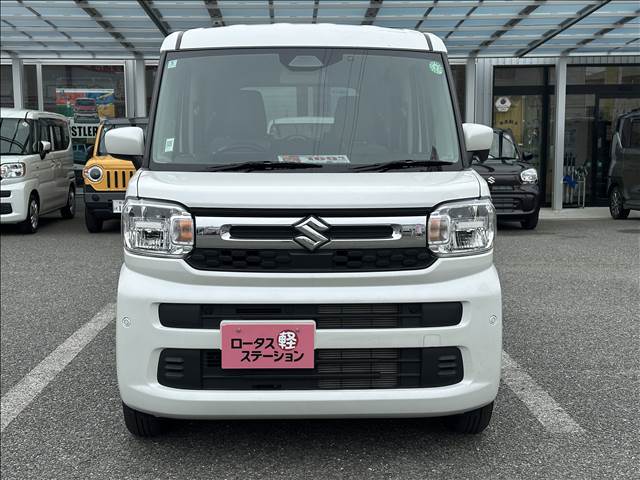 スズキ スペーシア ＨＹＢＲＩＤ Ｘ ピュアホワイトパール塗装 R6年 (九州・沖縄) 99