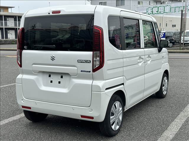 スズキ スペーシア ＨＹＢＲＩＤ Ｘ ピュアホワイトパール塗装 R6年 (九州・沖縄) 99