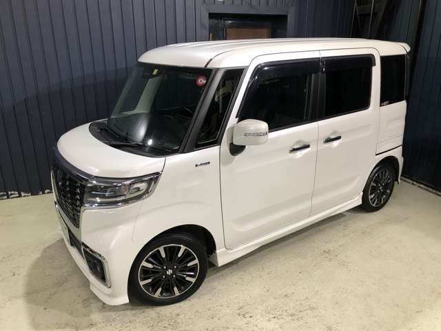 スズキ スペーシア ６６０ カスタム ハイブリッド ＸＳターボ H30年 (東北) 99