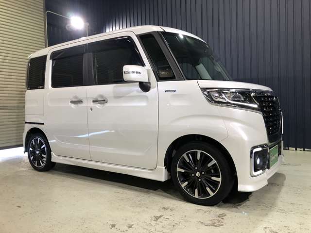スズキ スペーシア ６６０ カスタム ハイブリッド ＸＳターボ H30年 (東北) 99