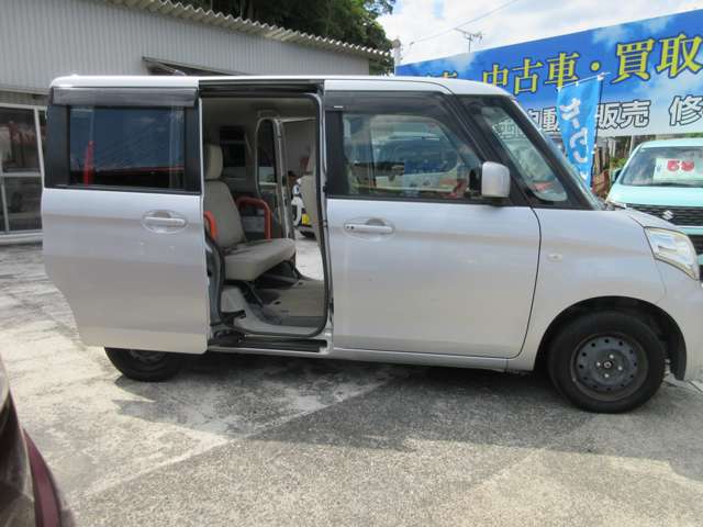 スズキ スペーシア ６６０ Ｇ ウィズ 車イス移動車 リアシート付 H26年 (東海) 99