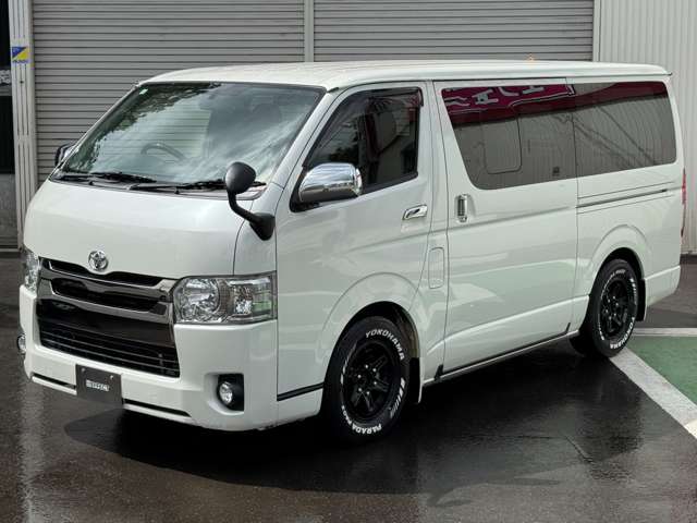 トヨタ ハイエースバン ３．０ スーパーＧＬ ダークプライム ロングボディ ディーゼルターボ ４ＷＤ H29年 (北海道) 99