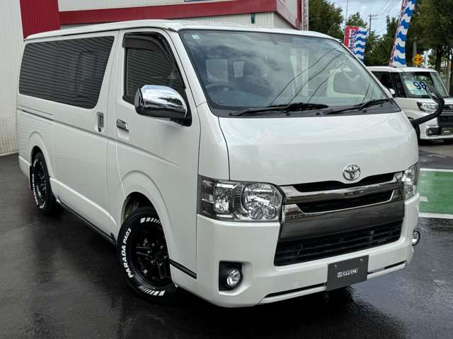トヨタ ハイエースバン ３．０ スーパーＧＬ ダークプライム ロングボディ ディーゼルターボ ４ＷＤ H29年 (北海道) 99