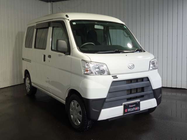 ダイハツ ハイゼットカーゴ ６６０ スローパー リヤシートレス仕様 折リ畳ミ補助シート付キ ４ＷＤ H30年 (北海道) 99