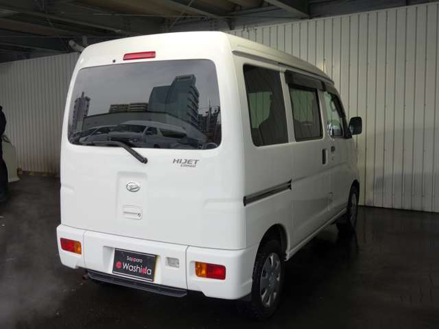 ダイハツ ハイゼットカーゴ ６６０ スローパー リヤシートレス仕様 折リ畳ミ補助シート付キ ４ＷＤ H30年 (北海道) 99