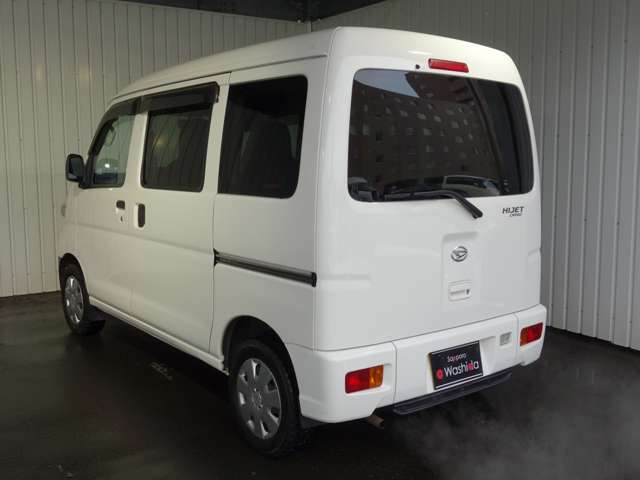 ダイハツ ハイゼットカーゴ ６６０ スローパー リヤシートレス仕様 折リ畳ミ補助シート付キ ４ＷＤ H30年 (北海道) 99