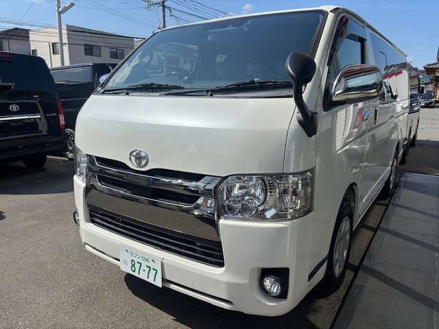 トヨタ ハイエースバン ２．８ スーパーＧＬ ダークプライムＩＩ ロングボディ ディーゼルターボ R1年 (九州・沖縄) 99