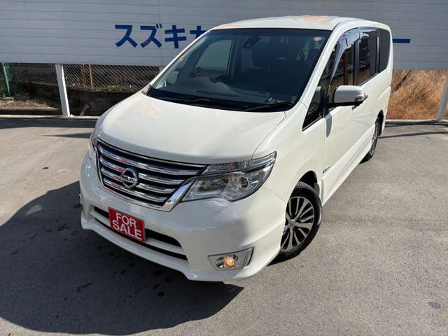 日産 セレナ ２．０ ハイウェイスター Ｓ－ＨＹＢＲＩＤ アドバンストセーフティ パッケージ H26年 (近畿) 99