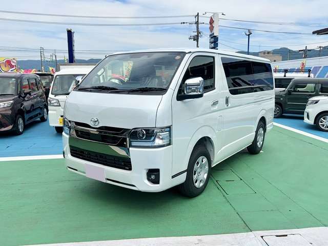 トヨタ ハイエースバン ２．８ スーパーＧＬ ダークプライムＩＩ ロングボディ ディーゼルターボ ４ＷＤ R8年 (甲信越・北陸) 99