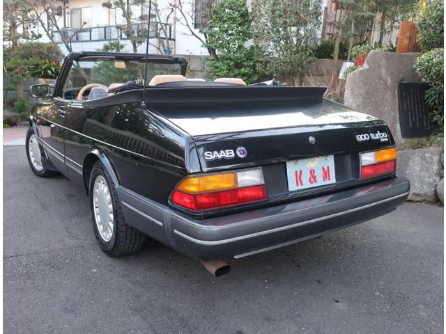 サーブ ９００カブリオレ カブリオレ 左ハンドル ガレージ保管 S63年 (関東) 99