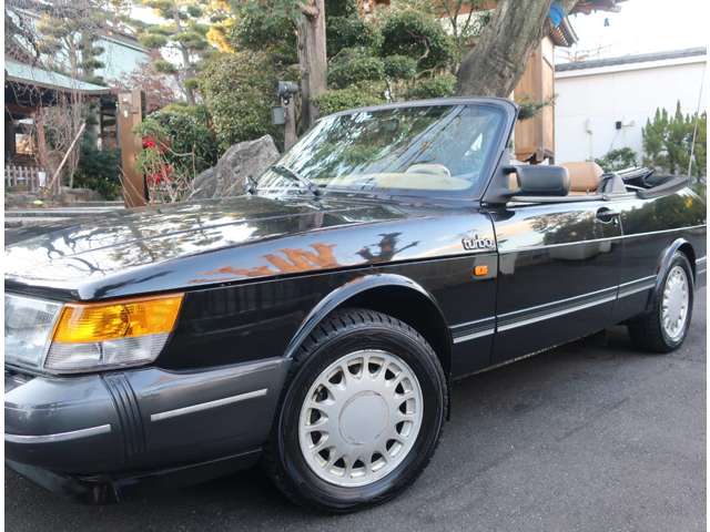サーブ ９００カブリオレ カブリオレ 左ハンドル ガレージ保管 S63年 (関東) 99