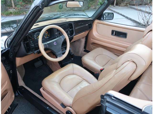 サーブ ９００カブリオレ カブリオレ 左ハンドル ガレージ保管 S63年 (関東) 99