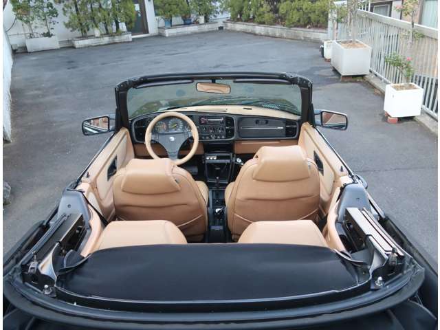 サーブ ９００カブリオレ カブリオレ 左ハンドル ガレージ保管 S63年 (関東) 99