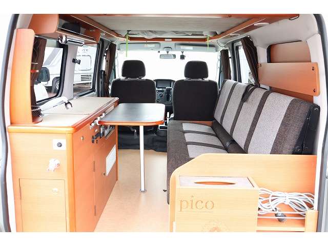 トヨタ ライトエースバン キャンピングカー広島ピコポップＵＰルーフ H30年 (東北) 99