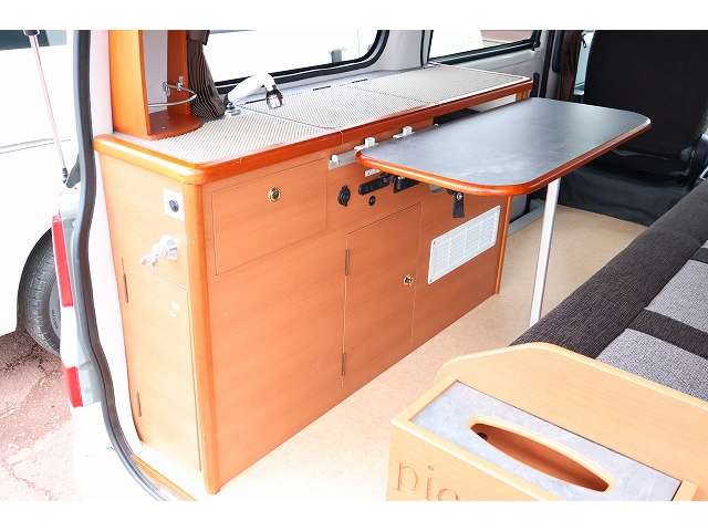 トヨタ ライトエースバン キャンピングカー広島ピコポップＵＰルーフ H30年 (東北) 99