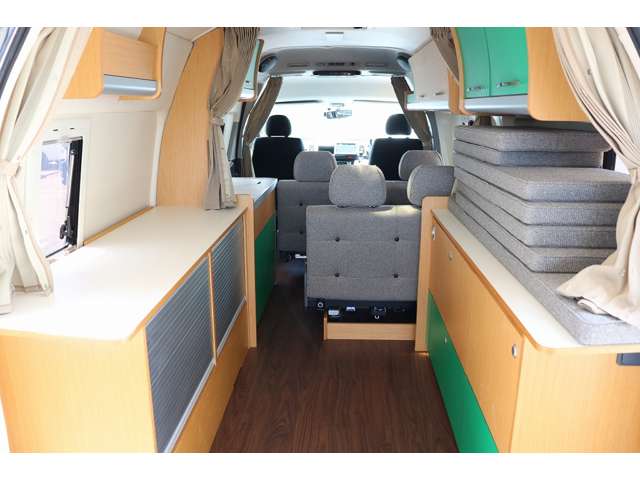 トヨタ ハイエースバン キャンピングカートイファクトリーバーデン H28年 (東北) 99