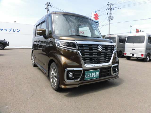 スズキ スペーシア ６６０ カスタム ハイブリッド ＸＳターボ ４ＷＤ H30年 (東北) 99