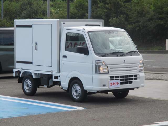 スズキ キャリイトラック ６６０ 移動販売冷凍車 １ＷＡＹ ４０リットル 清水・排水タンク仕様 ４ＷＤ R7年 (東北) 99