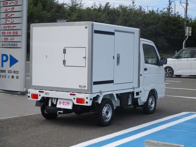 スズキ キャリイトラック ６６０ 移動販売冷凍車 １ＷＡＹ ４０リットル 清水・排水タンク仕様 ４ＷＤ R7年 (東北) 99