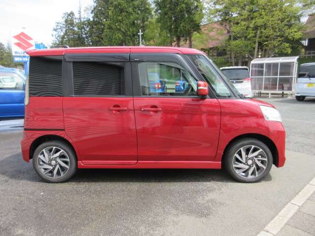 スズキ スペーシア ６６０ カスタム ＴＳ レーダーブレーキサポート装着車 ４ＷＤ H27年 (東北) 99