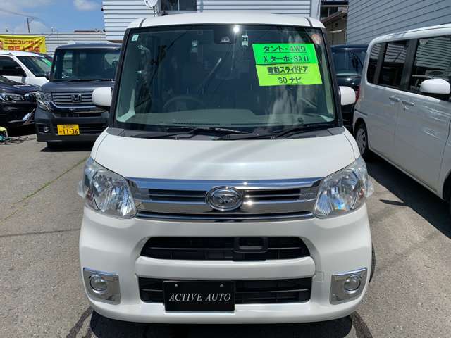 ダイハツ タント ６６０ Ｘターボ ＳＡＩＩ ４ＷＤ H27年 (東北) 99