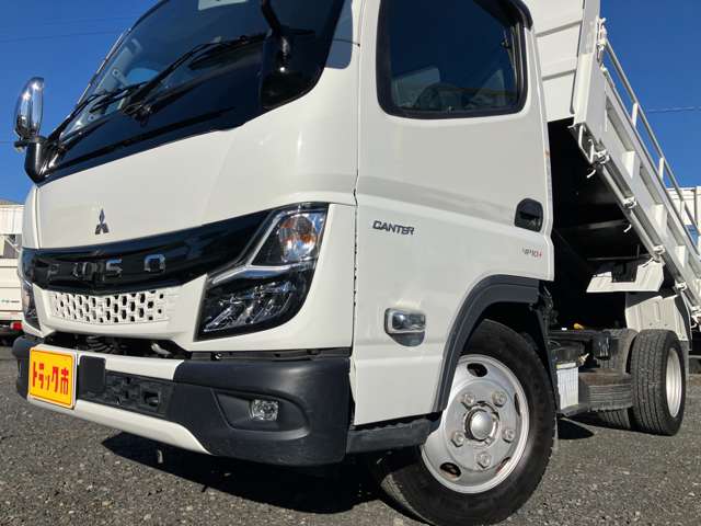 三菱フソウ キャンター ３．０ 強化ダンプ 全低床 ディーゼルターボ R3年 (関東) 99
